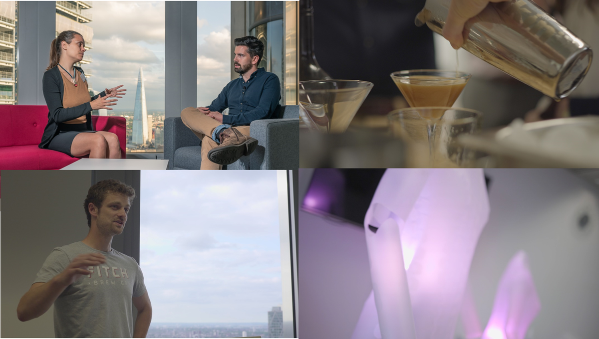 TaylorVinters's tweet photo. Welcome to the #Founders Series - hosted by @GeoffDragonTV where we hear from founders of exciting game-changing companies about their journey so far. Hear from @walkwithpath @fitchbrewco , @enateLtd and @flatpackbody https://t.co/g34EJqcdhL filmed @LDNTechWeek. https://t.co/YpD8Z6XBot