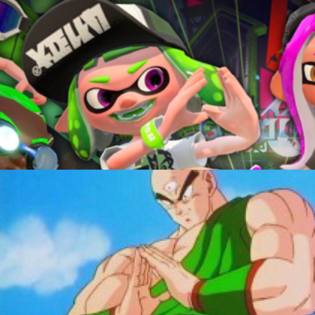 JoeGoldfish's tweet photo. Made a thing, #teamsquids use your tribeam tomorrow #splatoon2 https://t.co/TknFmSEeg6