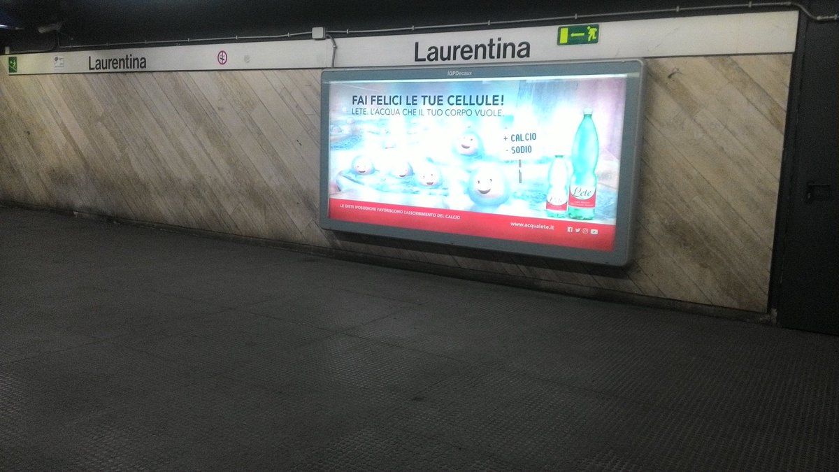 #metrob #Laurentina: anni ed anni di lerciume stratificano i muri. Non solo quelli lungo la banchina. #romacapitale #ordinariodegrado #datenapulita #atac