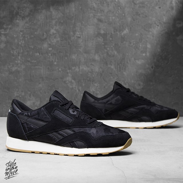 Studio_88's tweet photo. All black with the kicks to match. 😎 A classic fav! The @ReebokClassics @reeboksa Nylon - Black. Available at selected @Studio_88 stores. Only R999. While stocks last. https://t.co/QbirFN5RAg