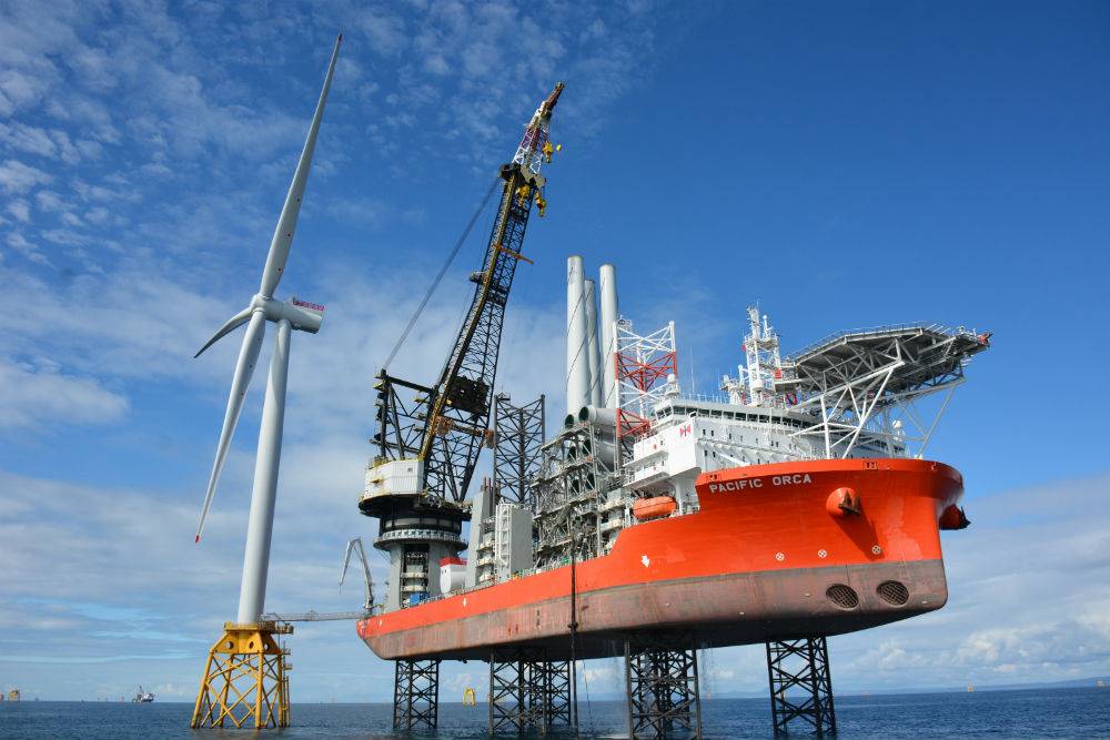 MBMConsultancy's tweet photo. Beatrice Offshore Wind Farm Starts Delivering Power: Scotland’s largest offshore wind farm, the 588MW Beatrice, has started generating power for the first time. It is also the largest offshore wind farm in the world built using #jacketfoundations.
RT@
https://t.co/cdM3pxV4Bd https://t.co/RuLv2oeupJ