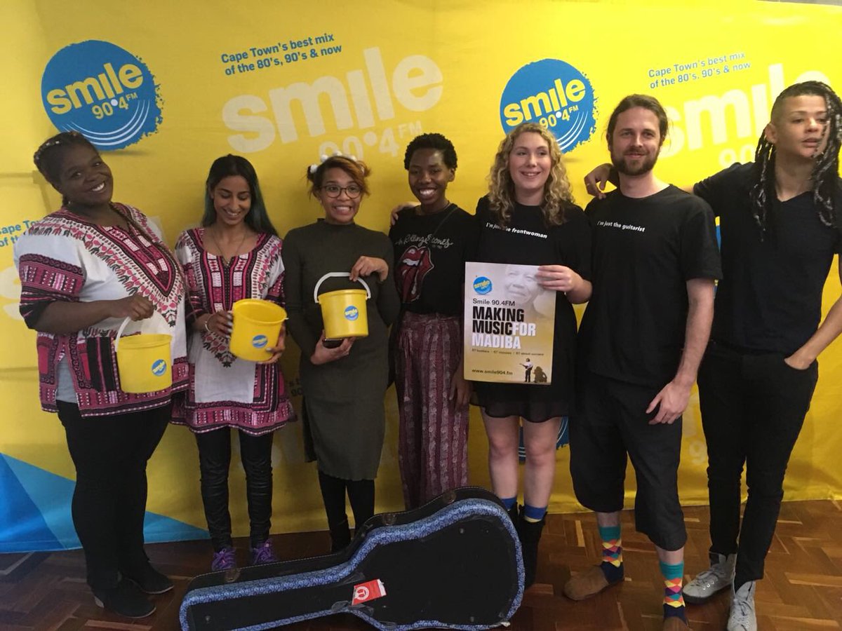 Thank you to <a href="/Smile904FM/">Smile90.4 FM</a> for having on air for Madiba Day 😁 Wonderful atmosphere and lovely people at Smile Studios <a href="/PBothnerMusic/">Paul Bothner Music</a> <a href="/ViberateAfrica/">Viberate Africa</a> <a href="/FaithGuitars/">Faith Guitars</a> <a href="/MarimbaJam/">Marimba Jam</a> <a href="/WhatsDaveyDoing/">David Januari</a>