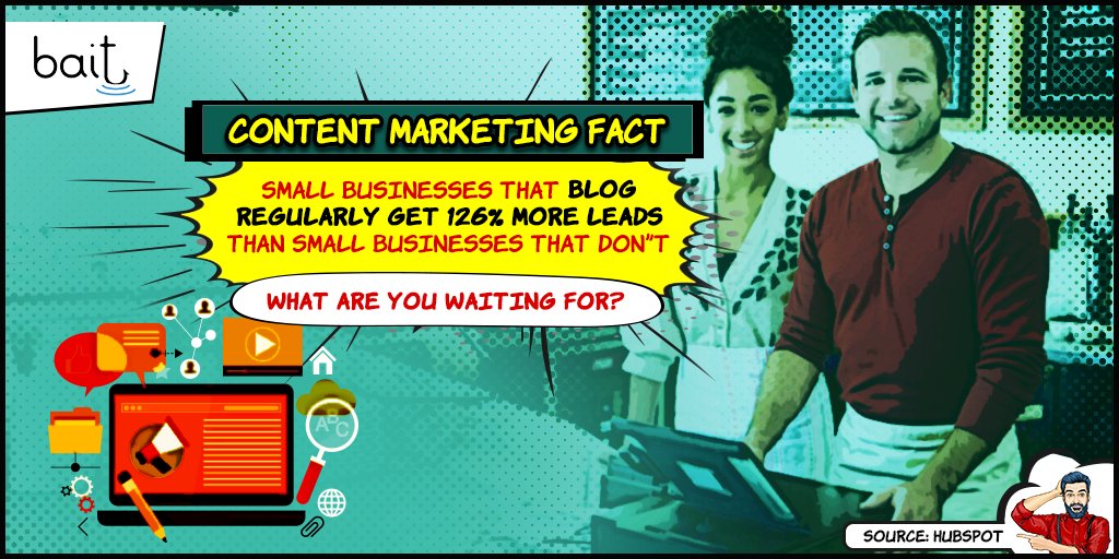 Small businesses don’t need big budgets to reach customers. A targeted Content Marketing plan can help generate sales. Visit digitalbait.in to get started or drop us a line at biz@digitalbait.in #contentmarketing  #socialmediamarketing #SEO  #smallbusiness #localbusiness