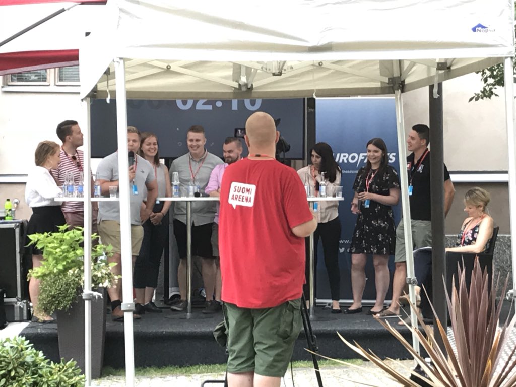 KankaKari's tweet photo. Hauska huipennus #suomiareena2018 viikkoon: tulevaisuuden puolueet -kaskiviljelijät, avaruuden asuttajat, maailma ilman rajoja - väittelyssä. Väitellen vaaleihin, kenestä debattitähti? #eurofacts #Arkadia2019 https://t.co/xLwSKUL781
