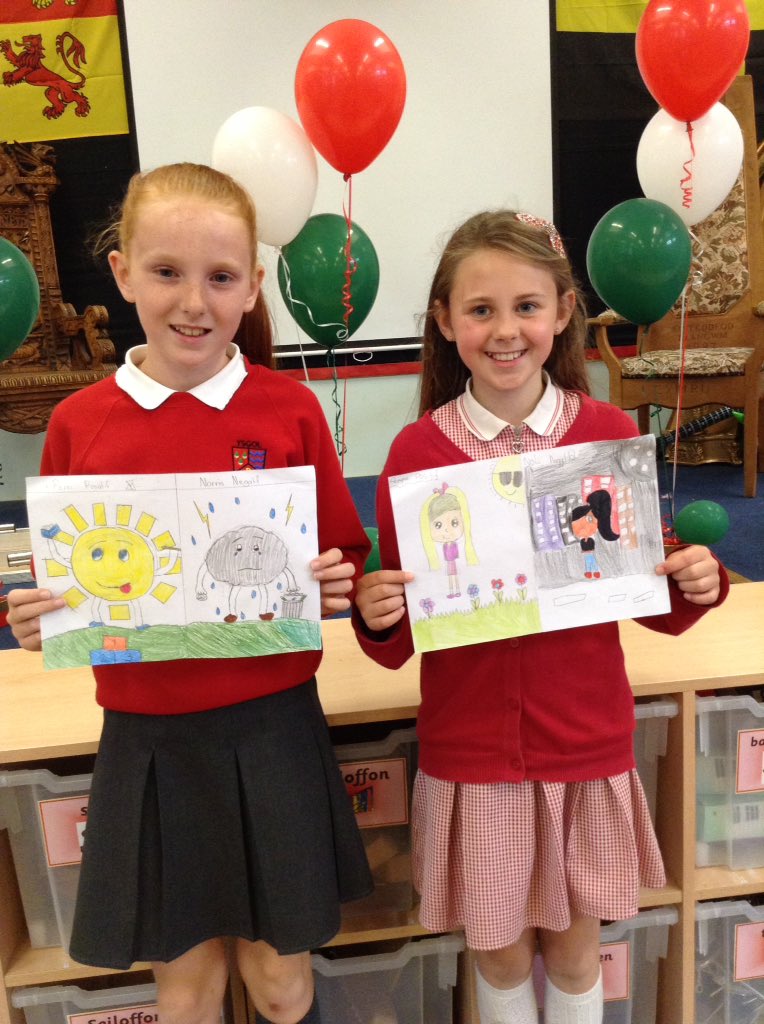 Ysgolbodalaw's tweet photo. Llongyfarchiadau i'r disgyblion bydd yn mynd i ysgol y creuddyn yn ystod y tymor nesaf i greu cymeriad meddylfryd tŵf ar ran @Ysgolbodalaw /Congratulations to the pupils who will be representing the school by creating a growth mindset character for the Creuddyn cluster. @DyfodolC https://t.co/nWBYlpJEe9