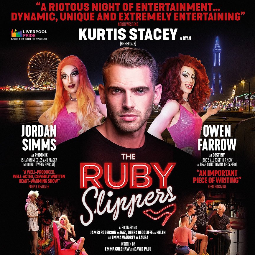 SlippersOnStage's tweet photo. Opening next week at @RoyalCourtLiv from 24-28 July as part of @LiverpoolPride Festival. Some tickets still available but selling fast! Don't miss it! https://t.co/BciWDbbz4O