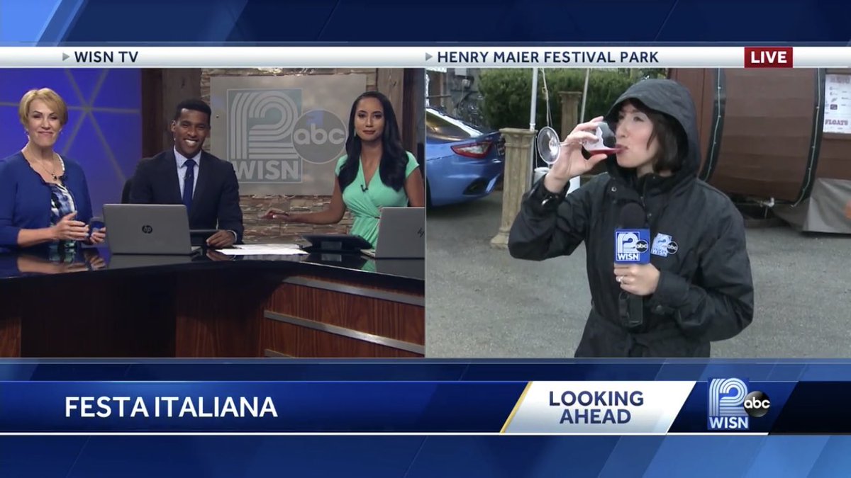 The rains came, but it couldn’t stop us from sampling some Italian wines from Corvina Wine Company in #WestAllis. 🍷 🍷 you can try too this weekend <a href="/FestaItalianaWI/">Festa Italiana MKE</a>