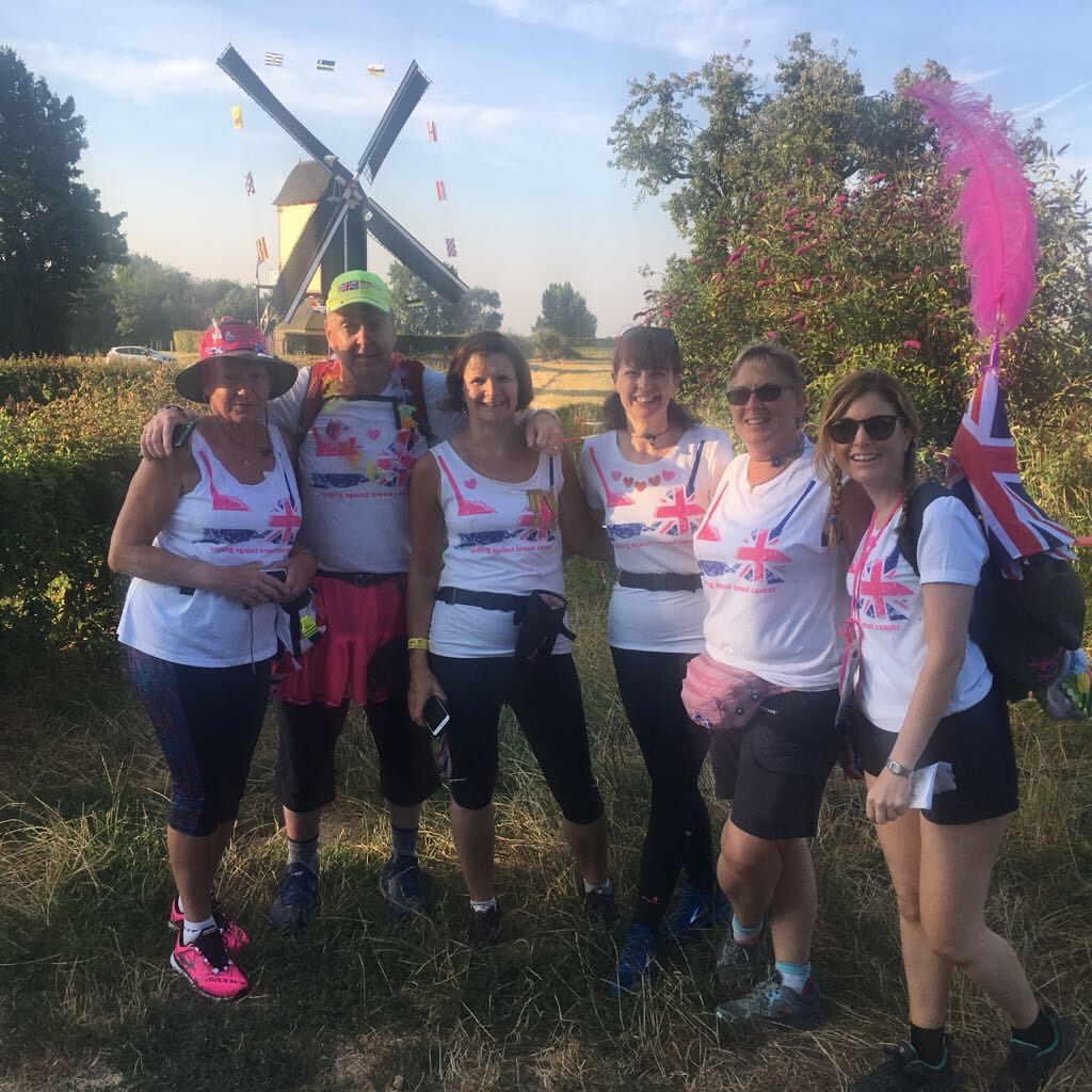 WalktheWalk's tweet photo. Our fab #Nijmegen 2018 team… we're so proud of you all and what you've achieved… you're all STARS! Give them a like... they deserve it! Thank you for uniting with us against #breastcancer! 
Feeling inspired, why not register your interest for 2019 now! https://t.co/hIYOE38PjH https://t.co/nWrYauTfHK