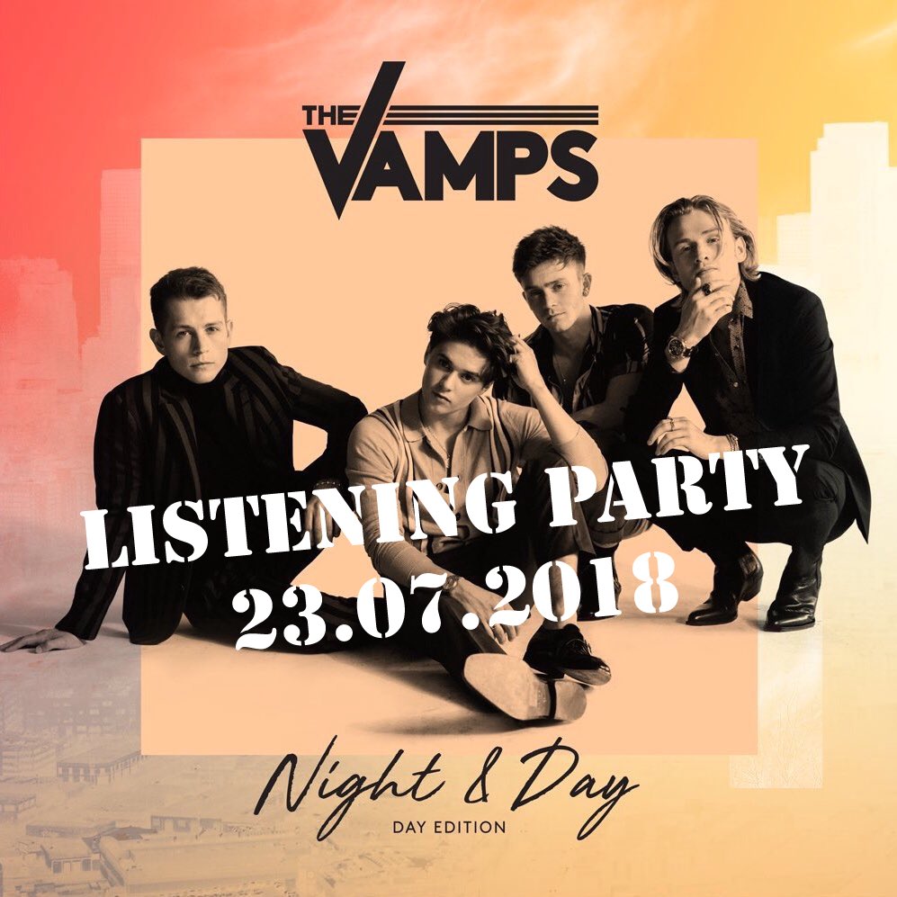 TheVampsItalia's tweet photo. 🚨 VAMILY! 🚨 Partecipando al LISTENING PARTY che si terrà Lunedì 23 dalle ore 16.00, potreste ricevere delle cartoline AUTOGRAFATE dai ragazzi! 😱 #DayEdition https://t.co/wqGhk7w2J6