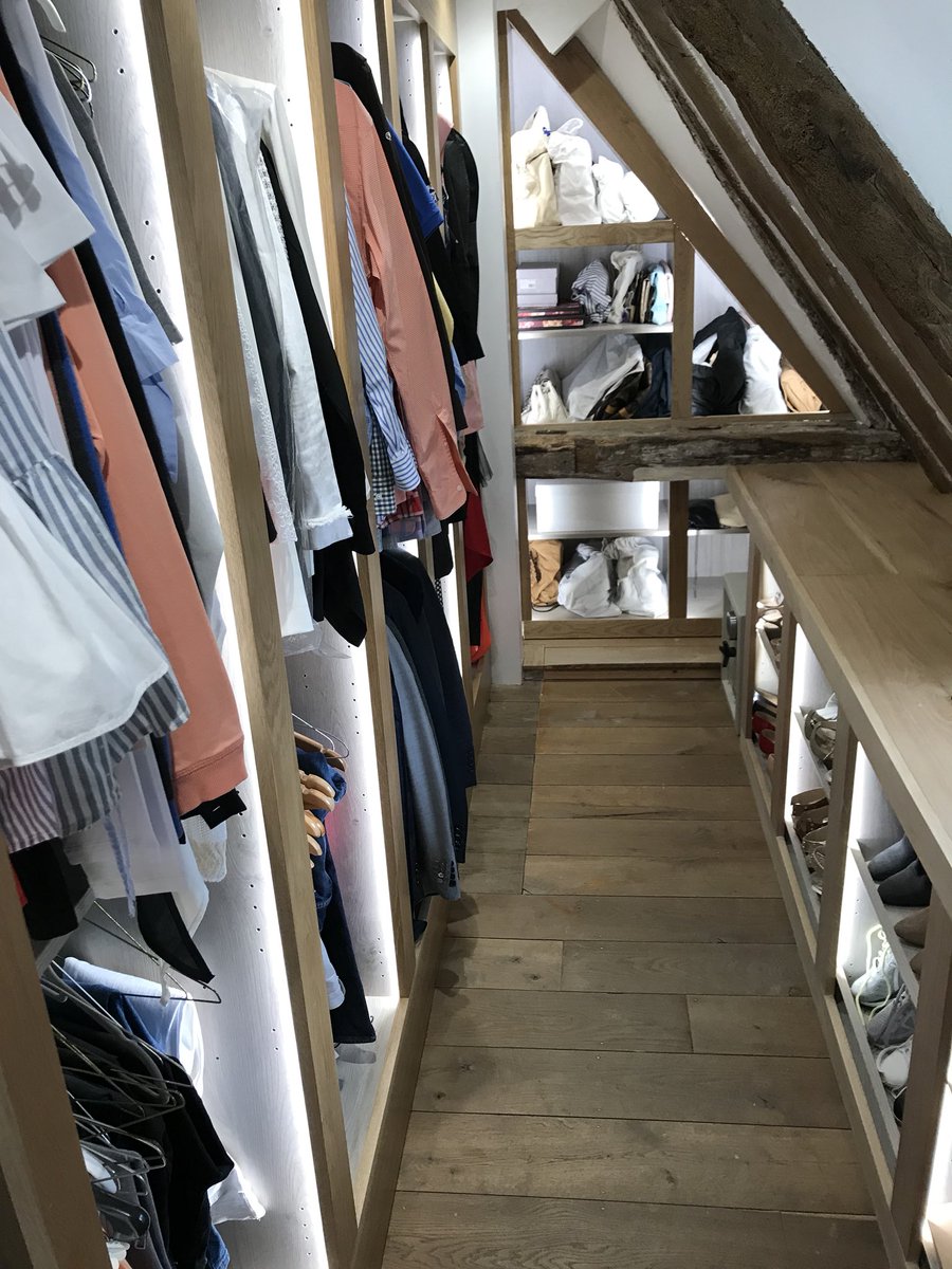 l_scottow's tweet image. Just completed the LED lighting in a walk on wardrobe. How amazing is this!?!?