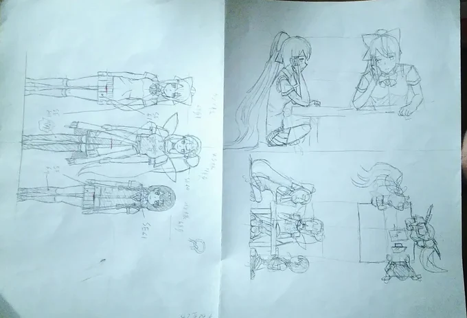 恒例となってしまった制作過程発表。 
