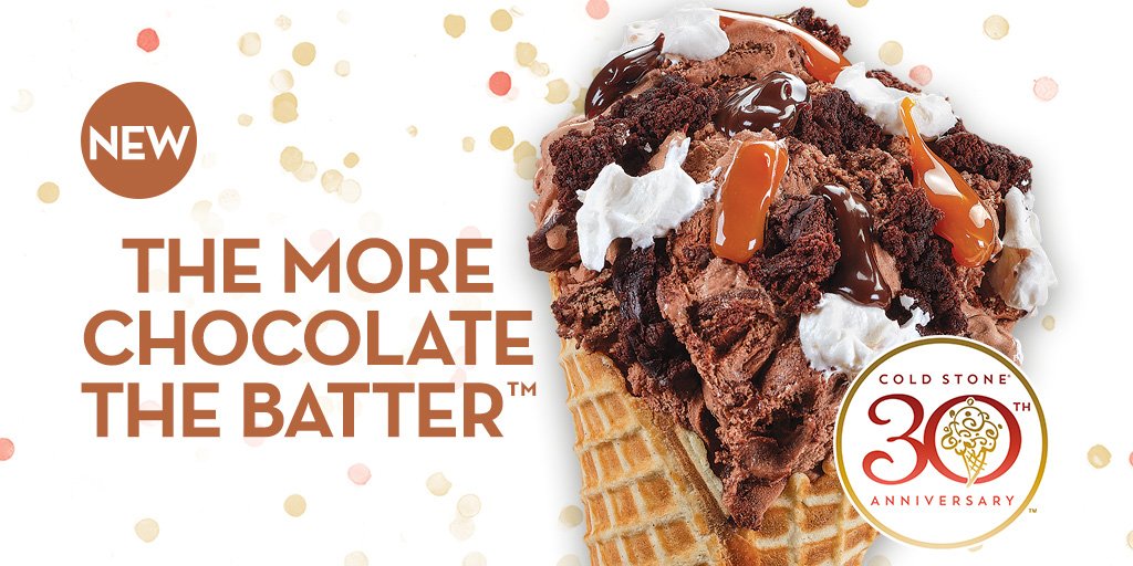 ColdStoneFL's tweet image. We've got chocolate! We've got a LOT of chocolate. And it can all be yours with our The More Chocolate the Batter creation. Trust us, it's delicious! buff.ly/2yyjQwI
