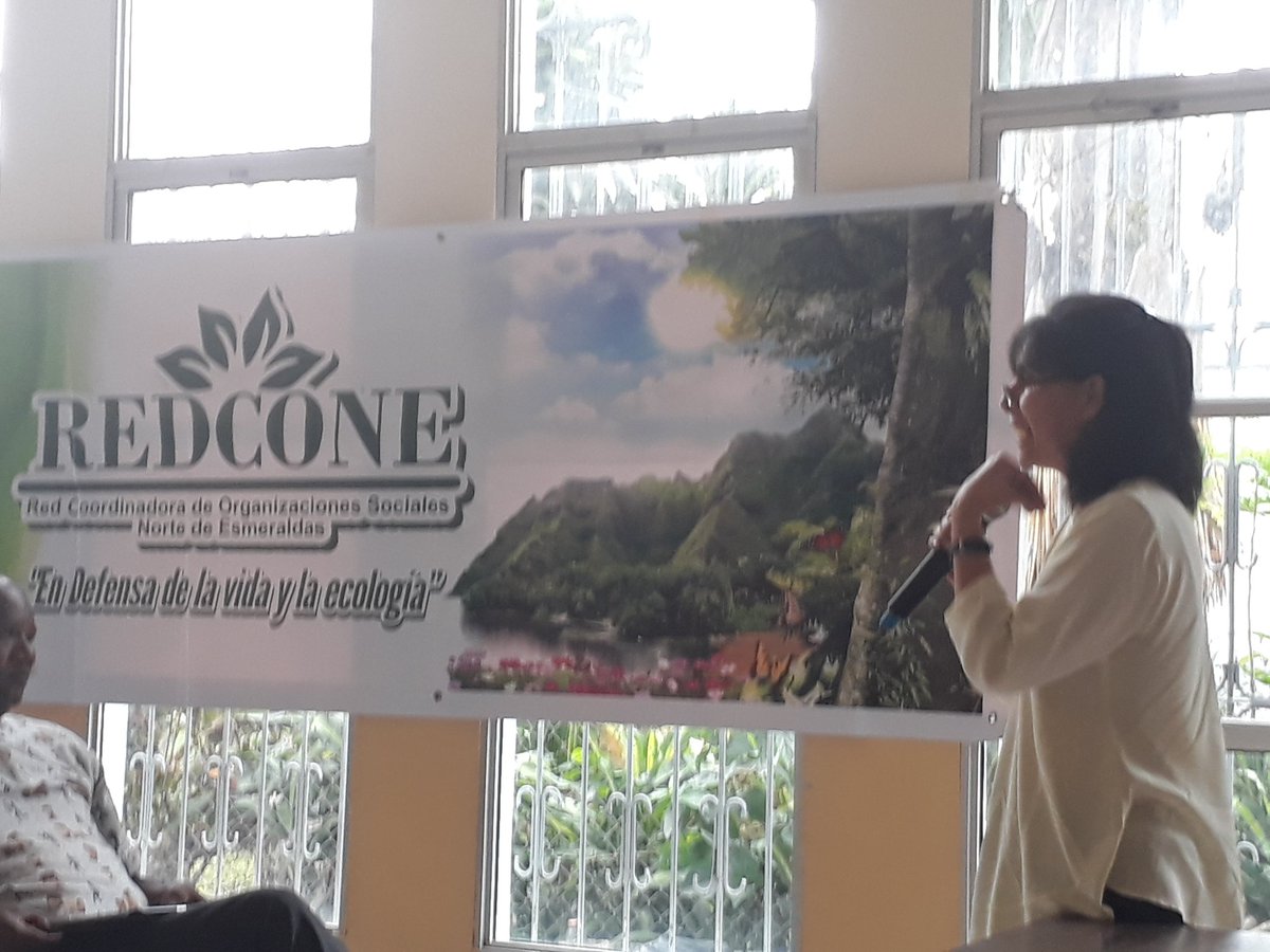 HaranValer's tweet photo. Gina Benavides, Defensora del Pueblo en la conformación del Consejo de Defensoras y Defensoras de #DDHH en la Provincia de Esmeraldas.

"Somos Estado pero observamos y exigimos al Estado cumpla sus obligaciones"

@DEFENSORIAEC https://t.co/CNn12Hb09P