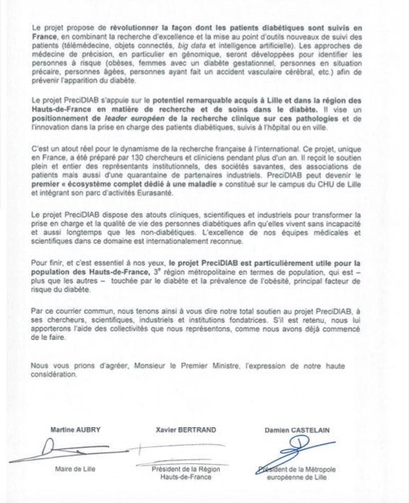 Damien Castelain tweet media