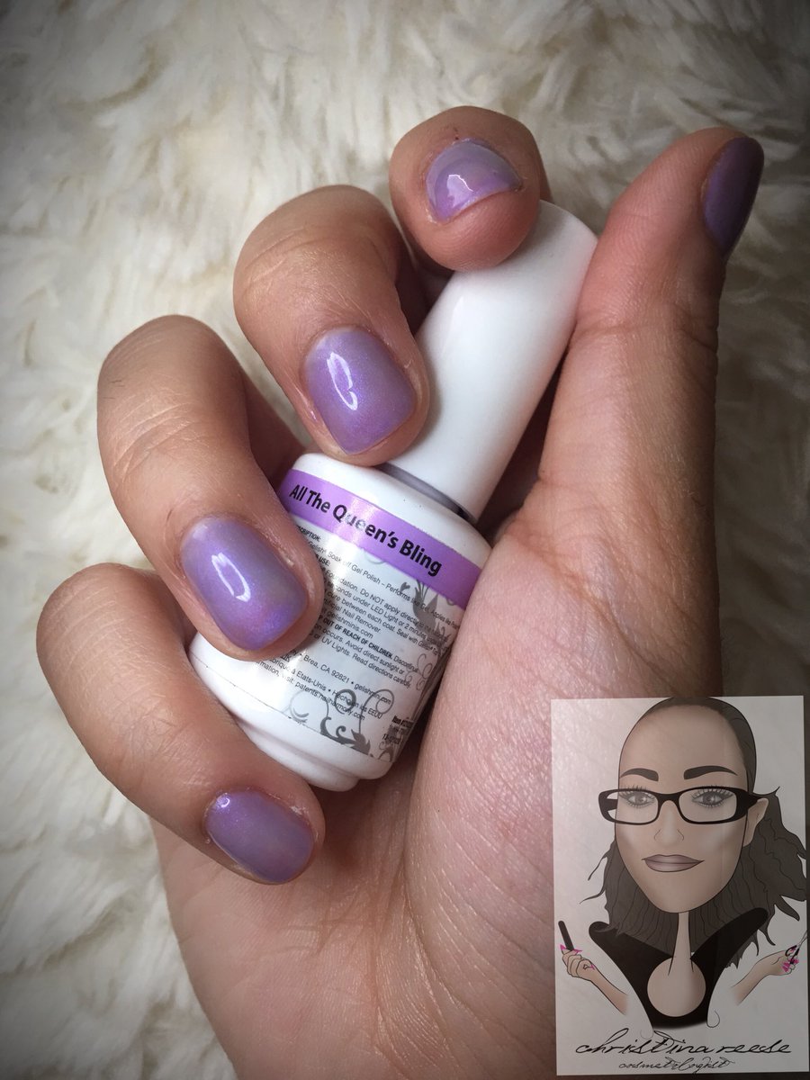 ClawedChristina's tweet photo. New mani! @gelish_official did it again! This color is beautiful . Itβs almost like a lavender with a pear finish. I used 3 coats for the look I wanted. #nails #nailedit #lovenails #naillovers #gelnails #gelish #gelishmini #purplenails #coloradonails #coloradocosmetologist https://t.co/FroH9NuWTH