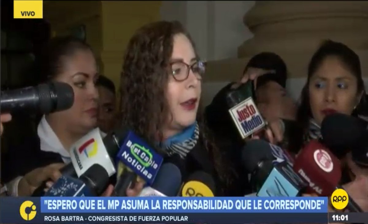 RPPNoticias's tweet image. #RPPInforma | Rosa Bartra, congresista: “El parlamento está a la altura que el país necesita”.