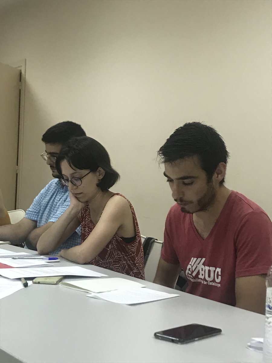 JovesEco's tweet photo. L'@E_Grc176 i en Marc Collado presenten al #cnJEV la seva voluntad de presentar-se com a Cocoordinació Nacional en la 14a Assemblea de JEV de l'octubre amb tota la força per construir la confluència d'esquerres que el jovent necessita! 🙌💜 https://t.co/9TtSxCFt8d