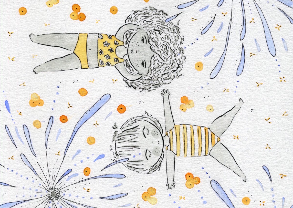 CortBenvenuto's tweet photo. Happy Friday #colour_collective #peach #scbwidrawthis #heat #hot #summer #illustrator #kwillustrator #traditionalart #kidlit #picturebook #kidlitart #kidlitartist #watercolor #cortneybenvenutoillustration https://t.co/LcrGRnHwAe