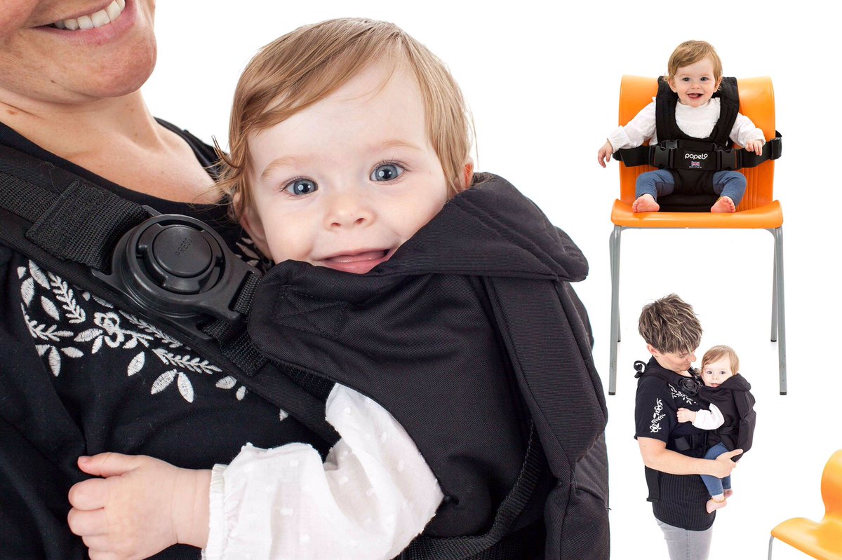 A recent product shoot we did for <a href="/Popeto2/">Popeto</a> The PopetoBE Baby Carrier and Chair harness in one.