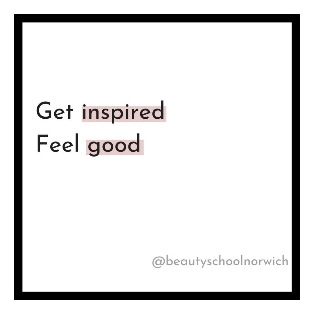 🙌🏻💡💭 What inspires you? 💭💡🙌🏻 

•
•
•
#feelgoodfriday #positive #inspire #inspiration #support #beauty #career #dreams #aspirations #beautyschool #hair #makeup #mua #makeupartists #training #barbering #nails #nailtech