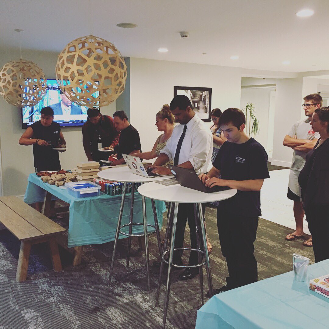 Throwback to our #WorcestersBestBurger popup with the Grid community! @joindoorbell #GridLife #DoorbellLife #downtown