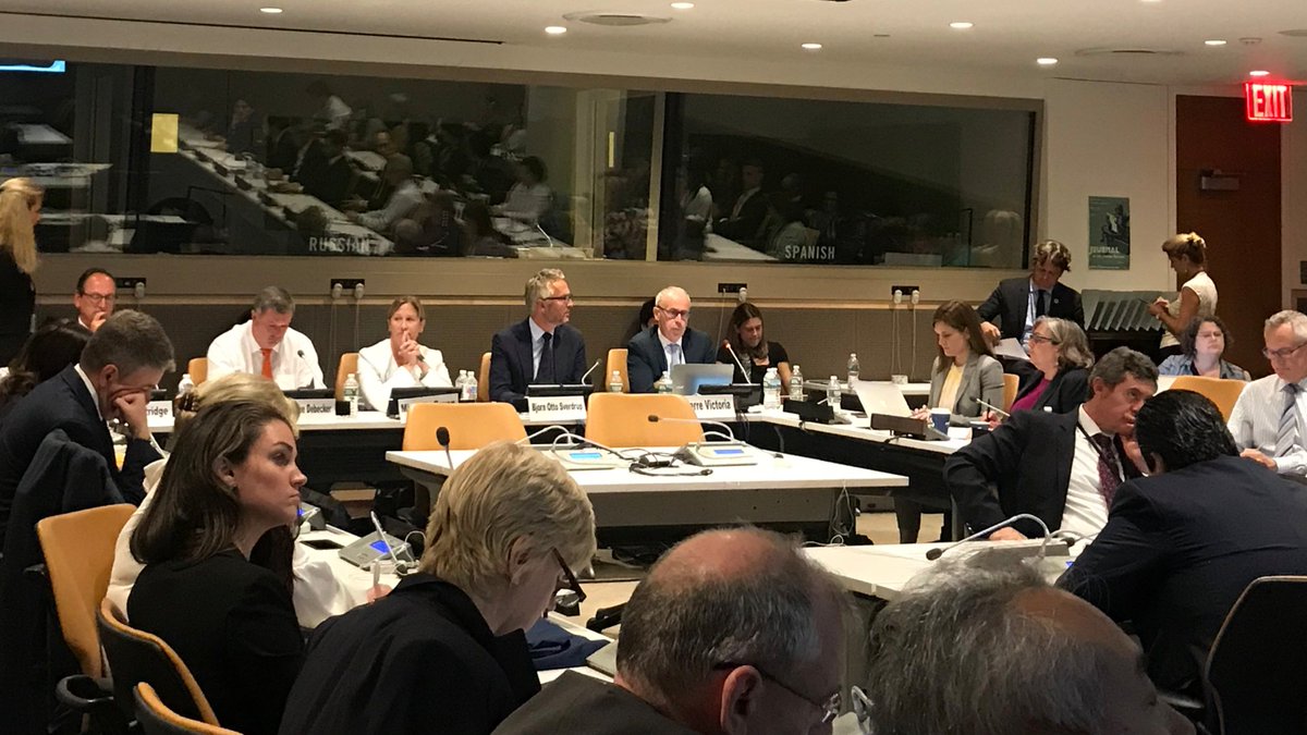Veolia's tweet photo. Forum Politique de Haut Niveau pour le Développement durable : @PierreVictoria1, Directeur du Développement durable de Veolia, a présenté les initiatives innovantes du Groupe pour contribuer aux Objectifs de #DéveloppementDurable.
https://t.co/ULQYs73Nan 
#HLPF18 #SDGs @UN https://t.co/Sve3Ys3LoU