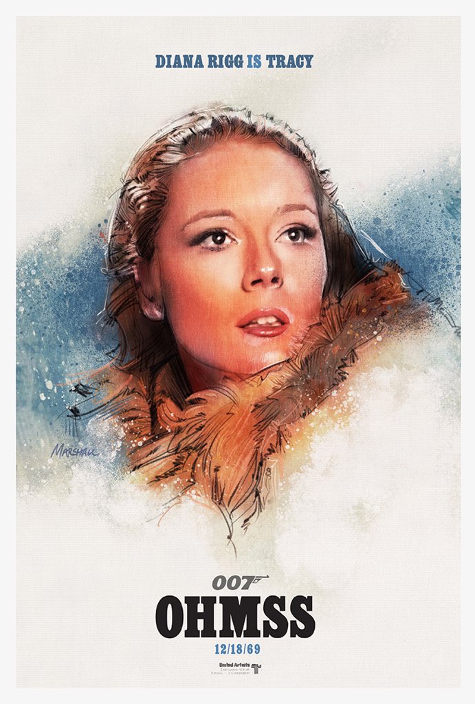 Happy Birthday Diana Rigg-best Bond girl EVER! 