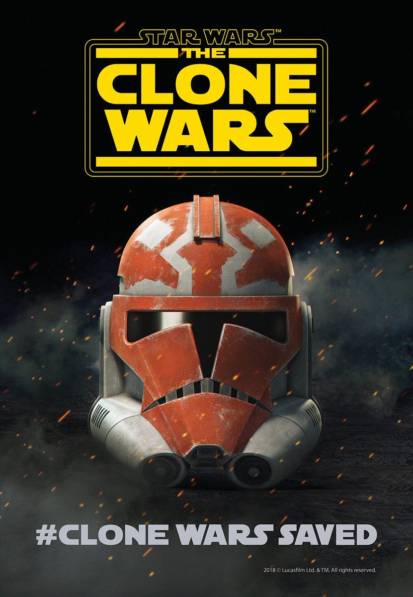 SDCC 2018 News: Star Wars: The Clone Wars Returns for 12 Episodes rebelsreport.com/index.php/2018…