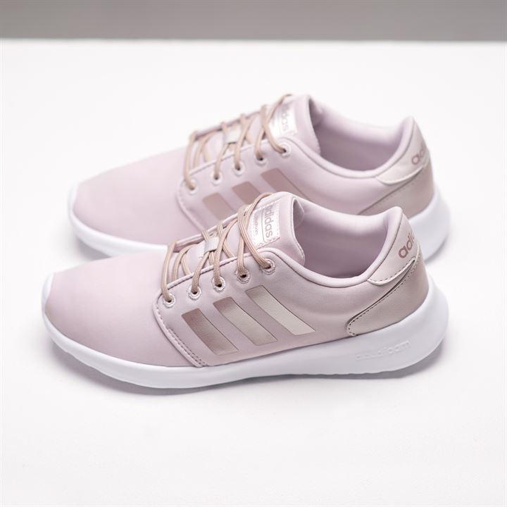 adidas cloudfoam qt racer women's shoes ice purple