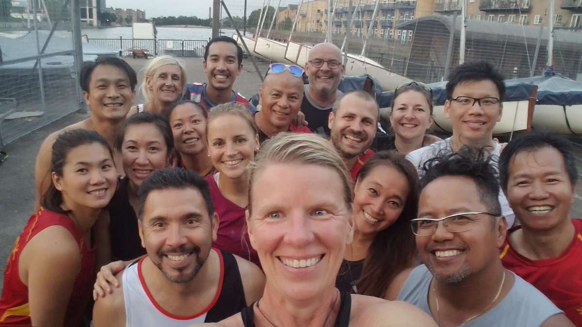 So much fun making new #dragonboat friends across the Atlantic! Txs <a href="/RagingDragons/">Raging Dragons</a> !