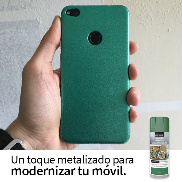 Dale a tu móvil un look personal y moderno con Xylazel Rust-Oleum Metallic bit.ly/xro-metallic ¡Verás qué fácil! Te lo contamos todo en nuestro blog 👉bit.ly/2Ld8ULf