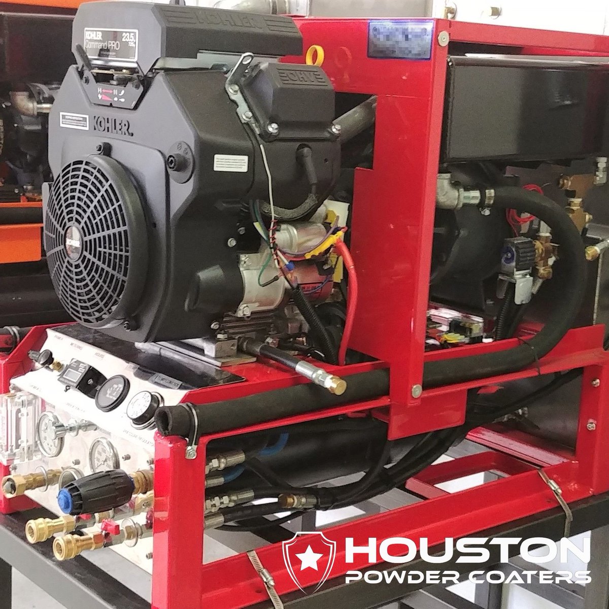 HoustonCoaters's tweet photo. #HoustonPowderCoaters follows dozens of standard operating procedures to ensure a quality finish across a wide variety of metal products (inclusive of these pump housings). #TexasPowderCoaters #HoustonPowderCoating #IndustrialCoatings #IndustrialPowderCoating 281-676-3888 https://t.co/NMe3I50f75