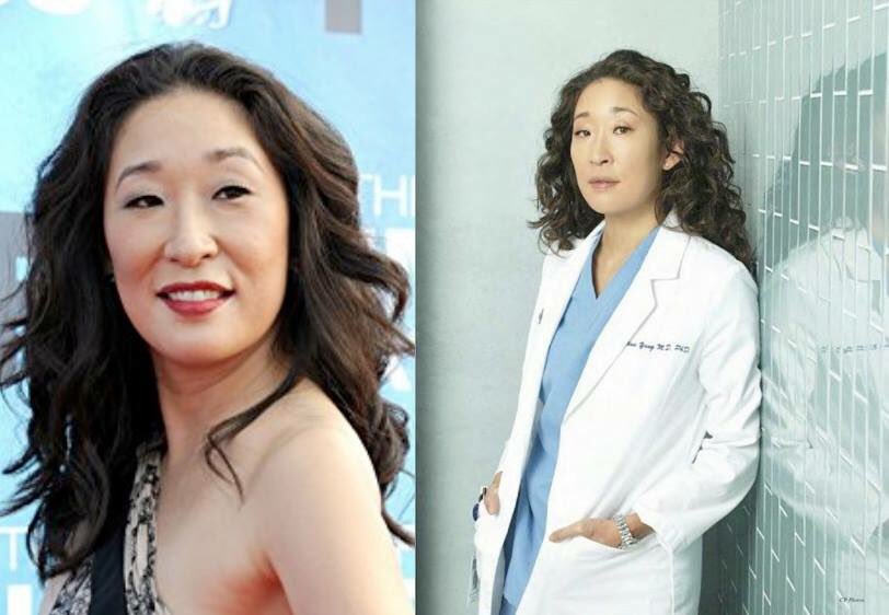 Happy 47th Birthday to Sandra Oh! The actress who played Cristina Yang in Grey\s Anatomy. 