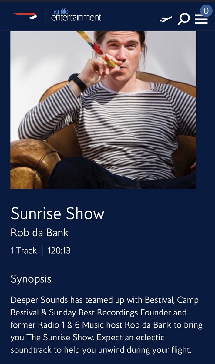 ItsDeeperSounds's tweet photo. You can now listen to the launch show of the @RobdaBank Sunrise Show with @ItsDeeperSounds that featured exclusively on @British_Airways for the month of June - https://t.co/IekrnVx9LT #RobdaBank #SunriseShow #DeeperSounds #BritishAirways https://t.co/1G4NVdih3n