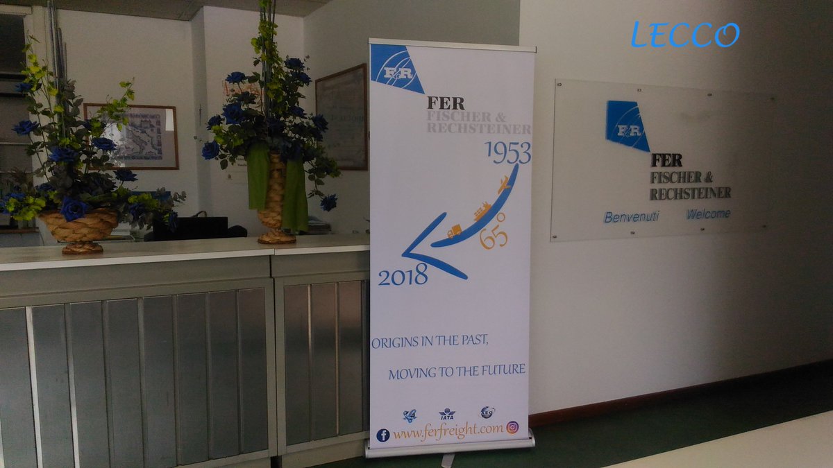 FERfreight's tweet photo. 65th Anniversary "Origins in the past, moving to the future" @FERfreight #FER #FERfreight #Totem #Celebration #internationalforwarders
https://t.co/gDdx9wjP56 https://t.co/chYKUbD2Fo