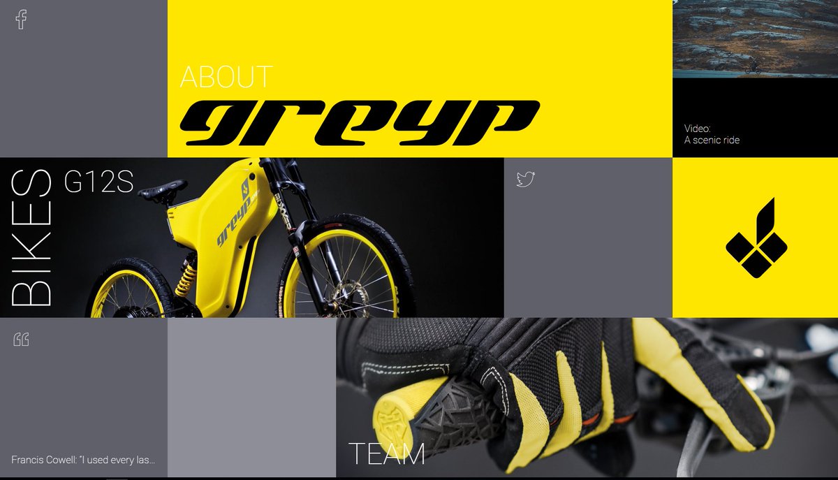 GreypBikes's tweet photo. We have a completely new web page that was made in-house from a scratch! We designed, developed and programmed it and would love to know what you think of our work. Please, check it out: https://t.co/DUb9aEGKxA https://t.co/LnHlj2mlVe