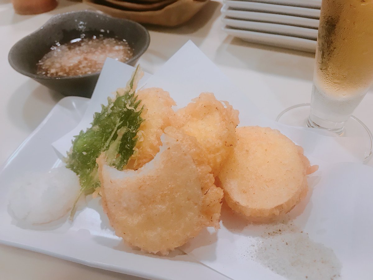 の 天ぷら 山芋