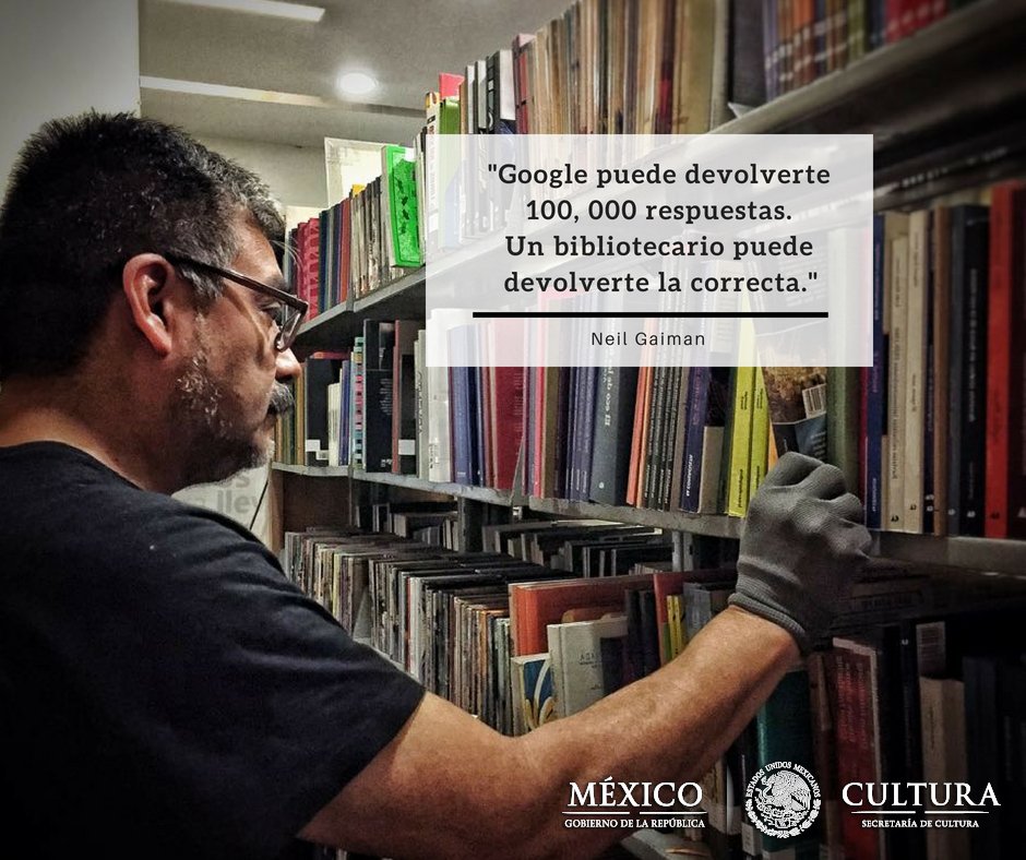 cultura_mx's tweet photo. ¡Buenos días! ☀️
¿Sabías que, desde 2004, el 20 de julio se celebra el Día Nacional del Bibliotecario? https://t.co/s3dbt1TNFC