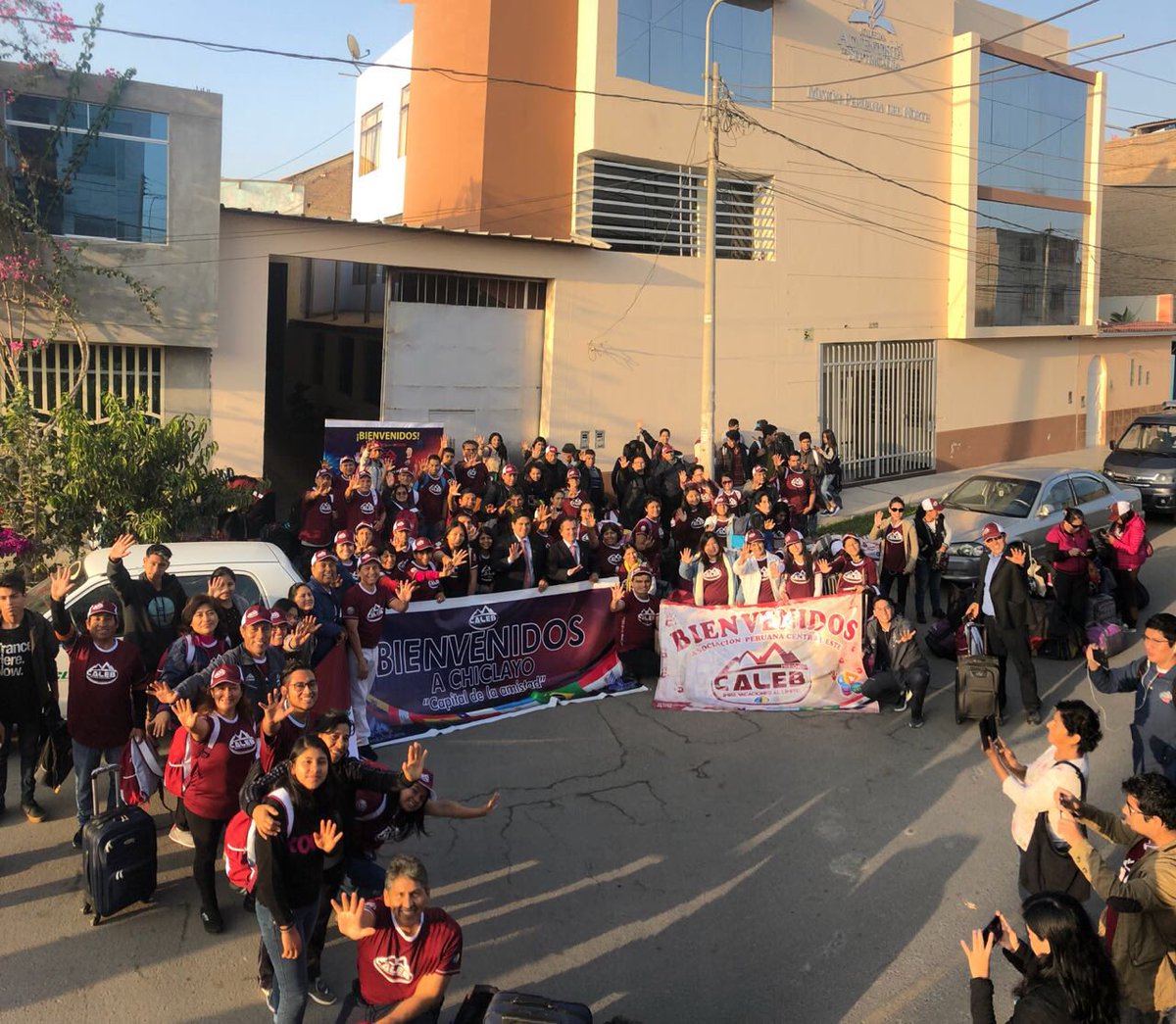 Equipos Caleb #APCE la Era, San Hilarion, Huascar, Huachipa, Santa Clara, Jicamarca Dan Fernando y Pariachi.Grata Bienvenida #CalebUPN 2018