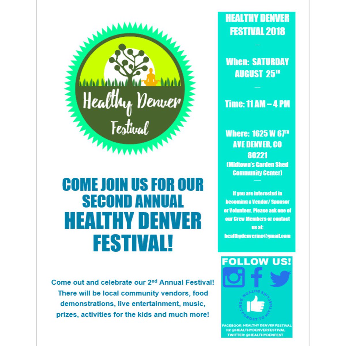 Healthy Denver Fest tweet media