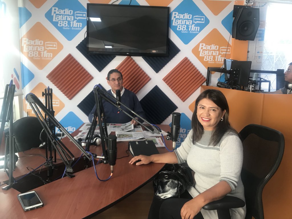 Nuestra presidenta @LucyCalderonAg en @RadioLatinaEc El Catálogo Dinámico Inclusivo es la herramienta fundamental para que podamos ser proveedores del estado, Jamás permitiremos que desaparezca!!@damianvera70 @eps_red @EPS_Orellana @CamaraEpsRios @Camara_EPS_Loja @Vice_Ec