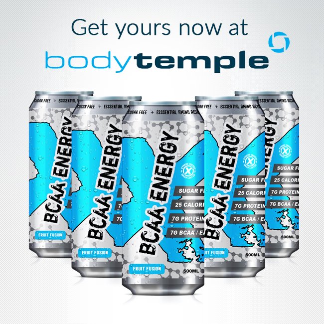 Get the ultimate health-combined, pre/post workout (7g #protein 7g #BCAAs) / vitamin infused (B6 &amp; B12) / youthful skin (#collagen infused) #energydrink today from Body Temple! #Sugarfree and only 25 calories! 

#collagen #bcaa #eaa #aminoacids #youngskin #protein #healthy