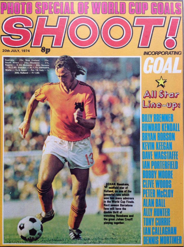 Mal Winkles Football Memorabilia on Twitter: "Johan Neeskens on ...