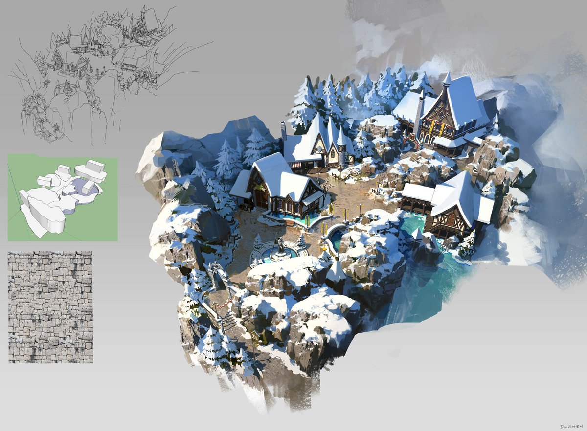 game_metrics's tweet photo. Snow Village https://t.co/qyHuh1u01K #gamedev #indiedev #snow #village #art #gameart #ArtStationHQ #conceptart https://t.co/gSF7k5mF4G