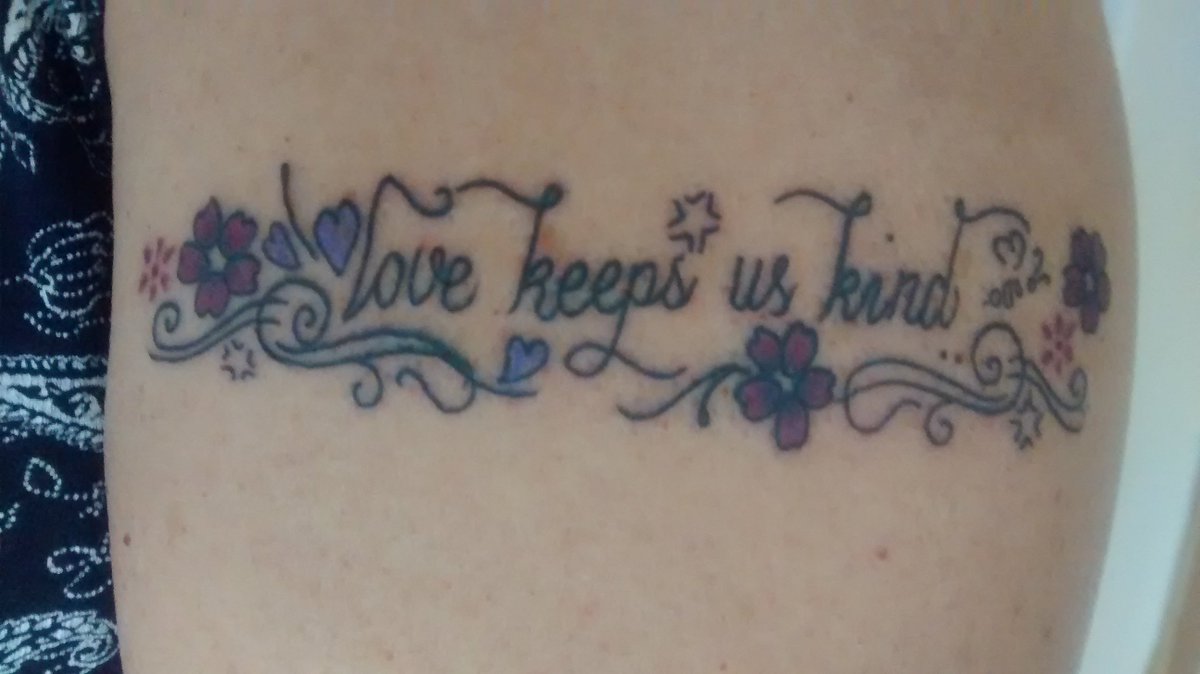 Bev7Jones's tweet photo. My tribute to Chester tattoo
Thanks to Adele @the_inkstitute Cheadle 💜
#MakeChesterProud #WellIDo #tributetochester #RIPChesterBennington @LPLive @LPFanCorner
@LPfansGB https://t.co/ewIHEB7ASZ