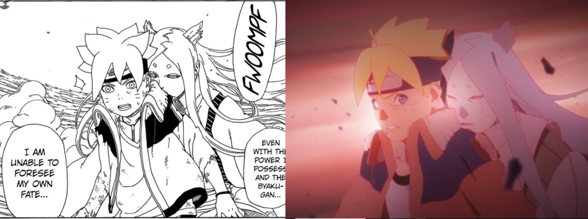 Manga Vs Anime Boruto