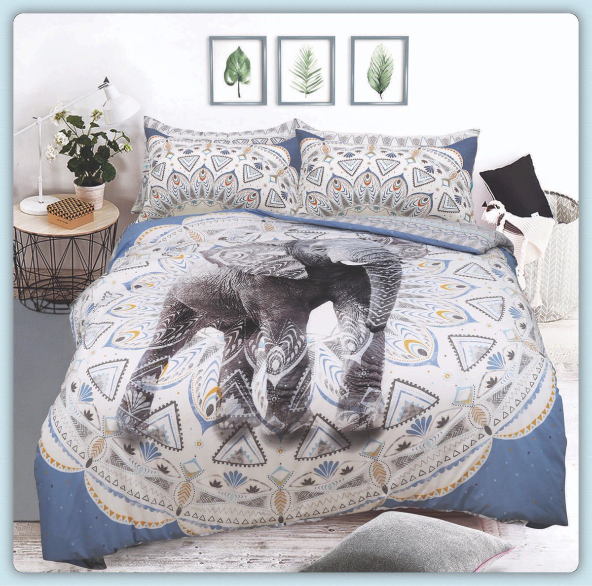 HainaultBargain's tweet image. NEW! This gorgeous Aztec bedding is available in a double or king size😍🐘

Price: Double: £22, King: £25 #aztecdesign #loveelephants #newbedding #duvetset #lovenewbedding #newbedset #elephantdesign