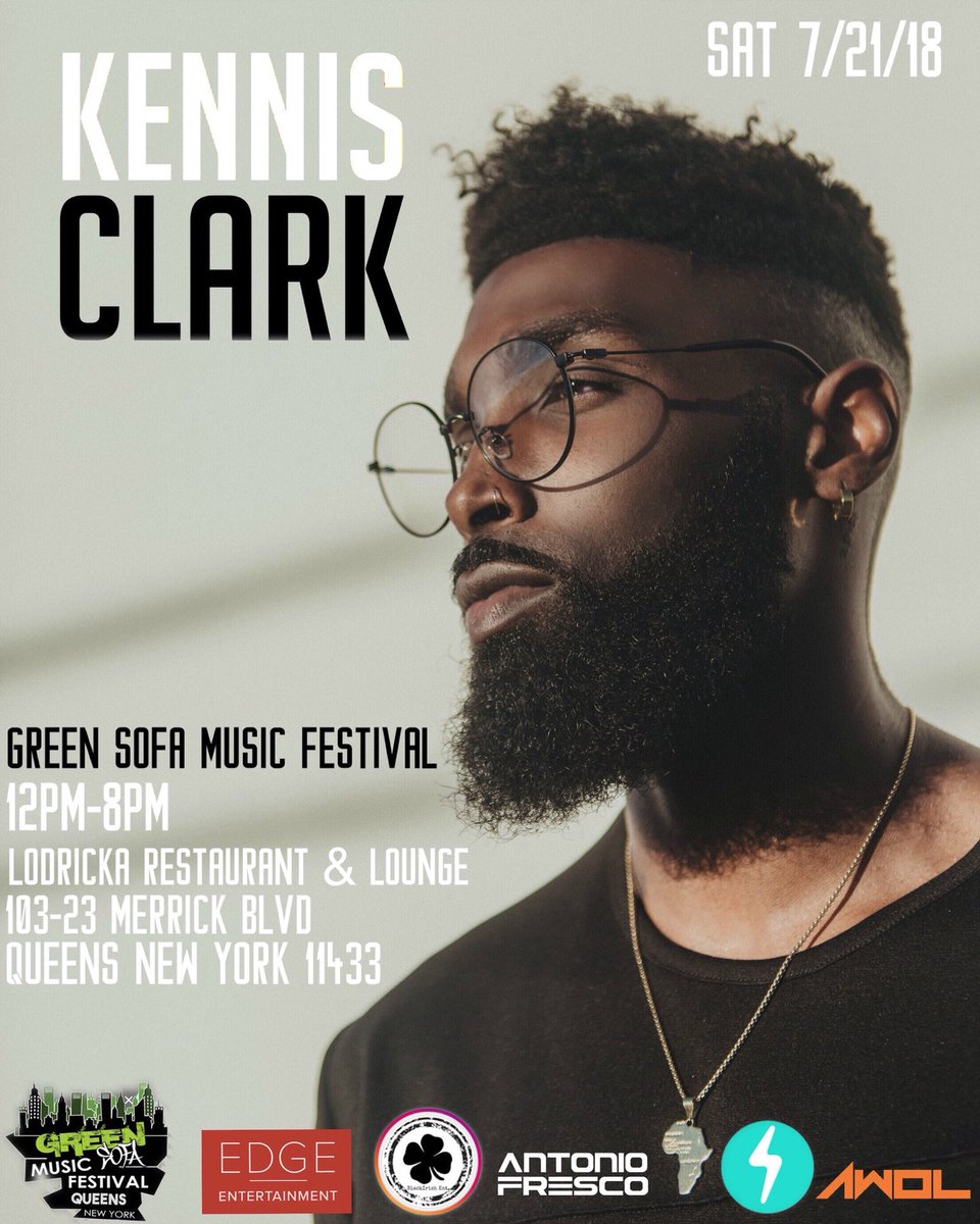Entertheedge's tweet photo. Followers and music lovers in New York, head to @GreenSofaMusic on June 21 to see the amazingly talented @KennisClark #GreenSofaMusic #Music #NewYork #KennisClark https://t.co/wgfYc1G8Hv