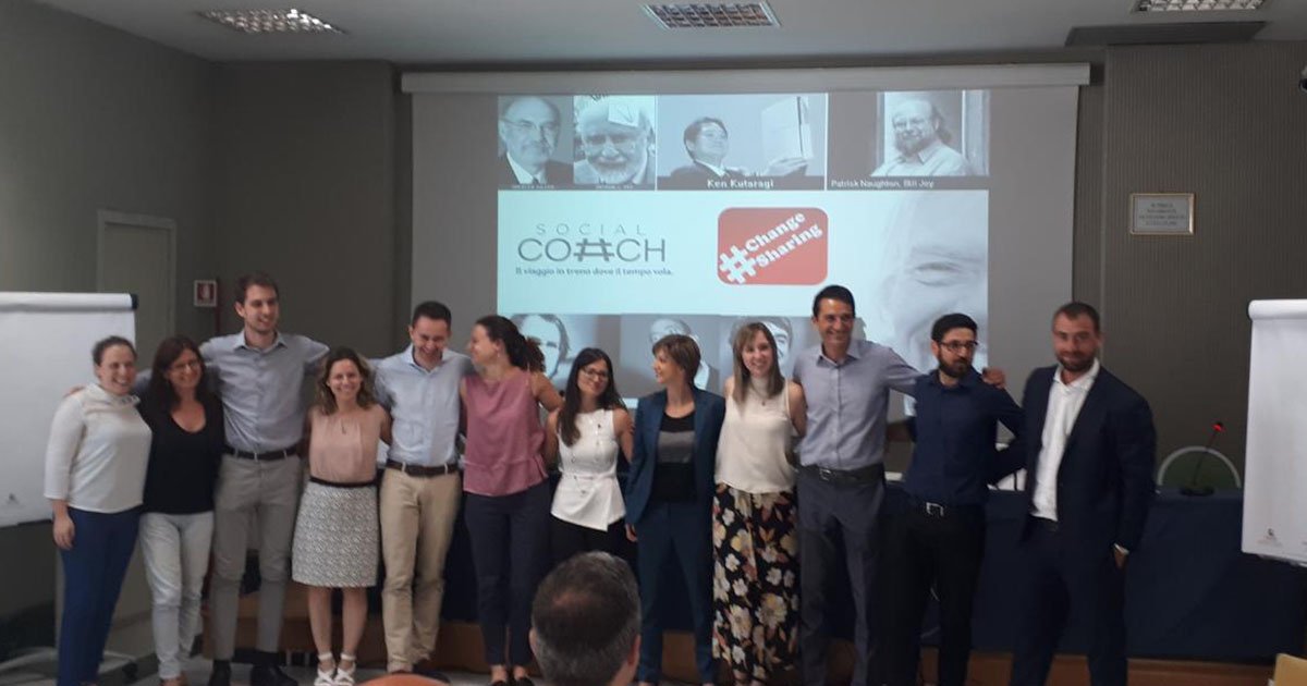 CesopCom's tweet photo. "Social coach" e "Change sharing": ecco le due startup vincitrici del terzo percorso “DA MANAGER a INTRAPRENEUR, #StartUpMood” organizzato da Cesop per @fsnews_it. Le due startup entreranno immediatamente in un percorso di accelerazione!✌ https://t.co/WPbS1bcTL7