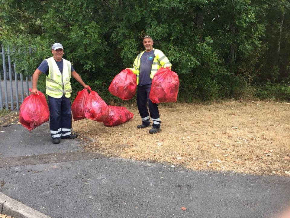 Great work by the newly formed Baglan Moors Community Group this week. The Group collected over 20 bags of rubbish during their #litterpick along Moor Road. A special mention to Keep Wales Tidy, CVS and our Streetcare Team for supporting the group 👏👍🚯